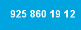925 860 19 12 925 860 19 12